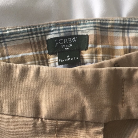 J. Crew khaki capris - Size 4 - Picture 2 of 6